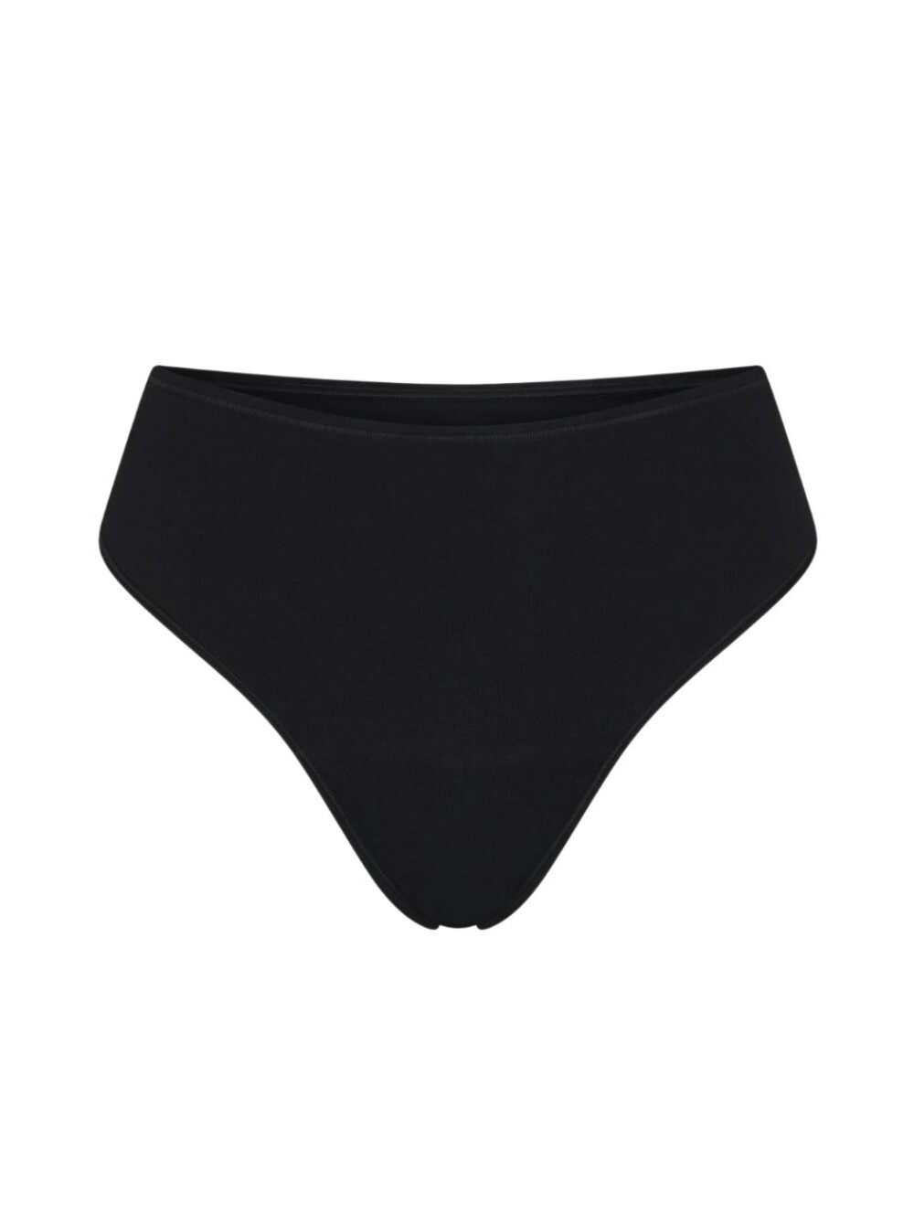 NWT SKIMS Period Panties Thong Panty Black Obsidian Small